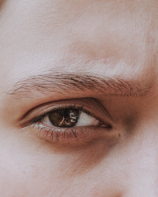 Close-up Male Eye.
